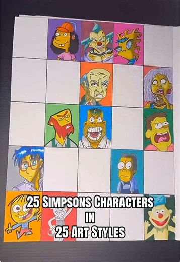 Drawing Jimbo Jones in the Clerks Art Style | The Simpsons