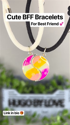 Perfect BFF Gifts Ideas 💖 Magnetic Bracelets for Best Friends 👯 #bff #bestie #jewelry #gift