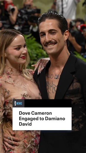 Dove Cameron and Damiano David are engaged.💍 See her ring: https://enews.visitlink.me/gT3Hm- | E! News