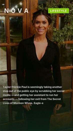 Taylor Frankie Paul’s Assistant Takes Over Social After 'Mormon Wives' Exit #shorts