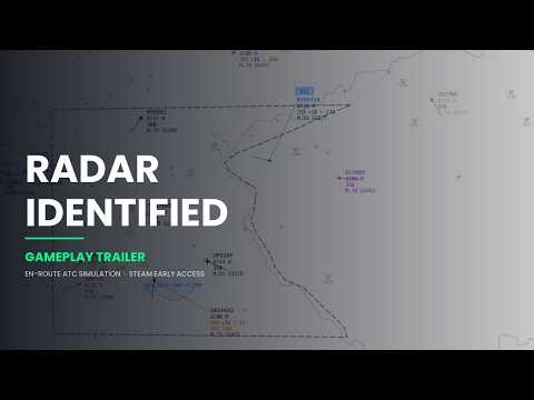 Radar Identified — Manage Real Airspace | Gameplay Trailer Spring 2026