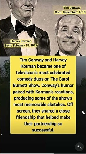 .Tim Conway & Harvey Korman#CarolBurnettShow #TimConway #HarveyKorman #ClassicTV #ComedyLegends