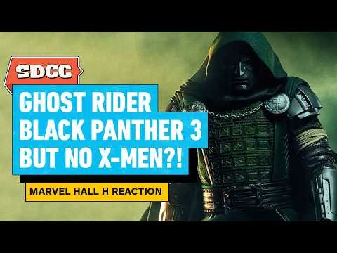 Marvel Hall H: Black Panther 3, Ghost Rider, Deadpool... But No X-Men? | Comic Con 2026