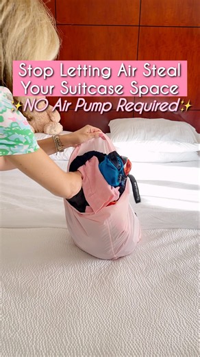 Stop Packing Air In Your Suitcase ✈️🧳 Travel Laundry Bag Hack That Saves Space!