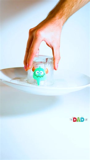 Ready to make an alien take off, future space explorers? 🛸 Let’s discover how we can defy gravity and make our alien fly using the power of science this Halloween! Prepare to be amazed as our extraterrestrial friend soars on a flying saucer. ⭕ MATERIALS: - Glass - Paper towel - Plate - Tea candle - Water - Tape - Picture of an alien ⭕ INSTRUCTIONS: (1) Tape the picture of the alien to the outside of the glass. (2) Fold a kitchen paper towel twice and place it in the centre of the plate. (3) Pou