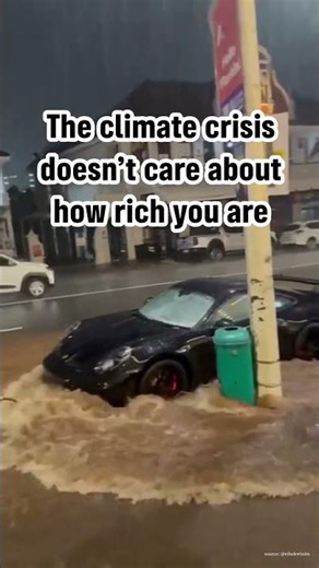 The climate crisis doesn’t about care how rich you are.