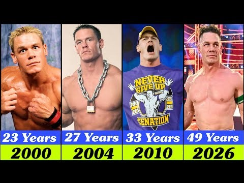 John Cena Evolution (1977–2026) | From Age 1 to 49 | Super Cena Transformation 🔥