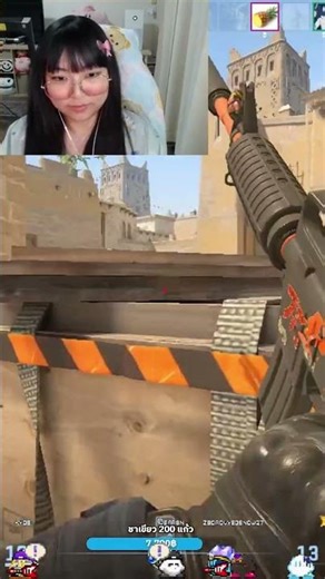 Girl Clutches 1v3 and Defuses the Bomb 😱