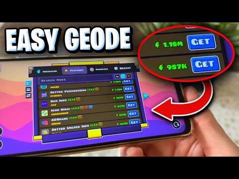 How to Get Geode iOS / PC / Android - How To Install Geode Geometry Dash - How To Download Geode NEW