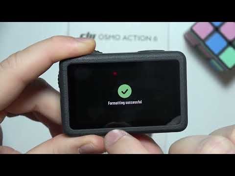 DJI Osmo Action 6: How to Format SD Memory Card
