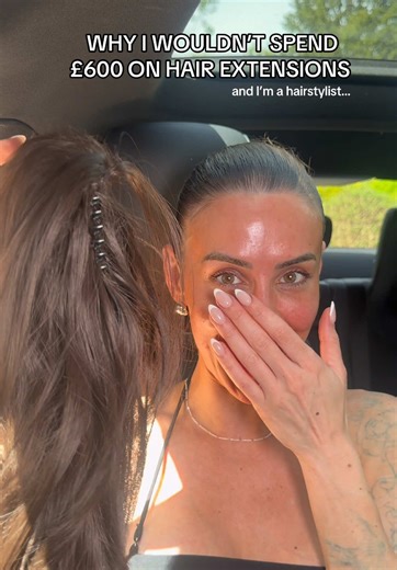 UK Hairstylist on £600 Hair Extensions