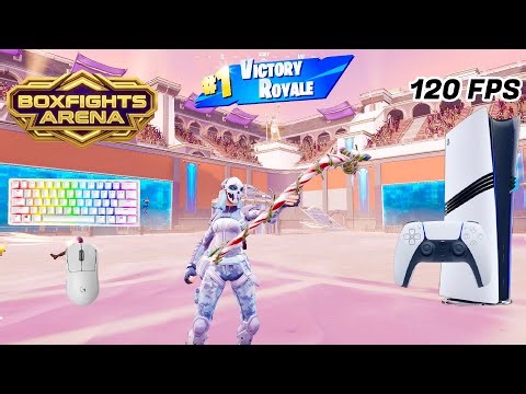 Fortnite Arenas BoxFights Unreal Ranked On PS5 Pro | Keyboard & Mouse Gameplay | 120 FPS | 4K
