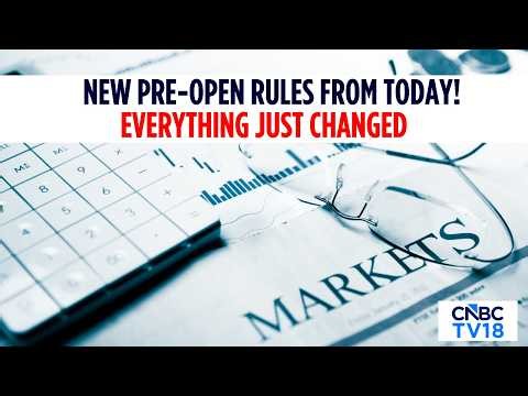 Share Market Live | New CAS-Aligned Pre-Open Framework | LIVE | CNBC TV18