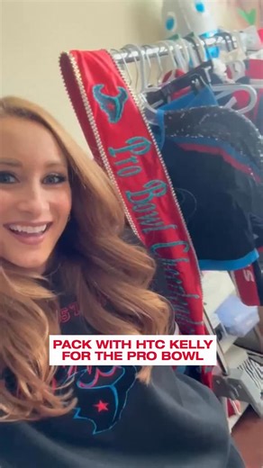 And she’s off to the Pro Bowl! ✈️ | Houston Texans Cheerleaders