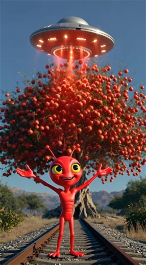 Alien, the Pomegranate Tree & a Shocking Twist | Sci-Fi Moral Story#AlienStory#PomegranateTree#SciFi
