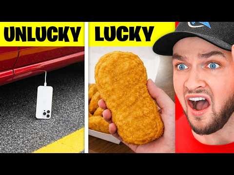 World’s Lucky vs Unlucky Moments!