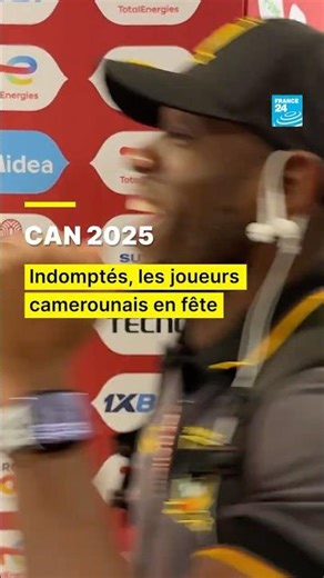 CAN 2025 : indomptés, les joueurs camerounais en fête • FRANCE 24