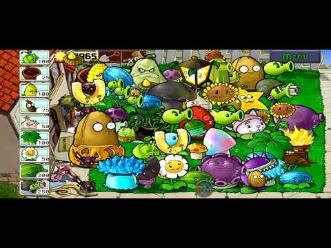 Plants Vs Zombies | Gameplay Survival day | PvZ mod menu Episode #012