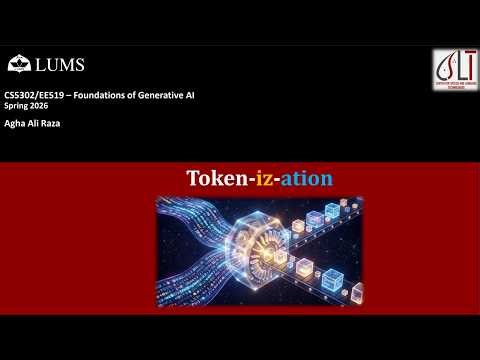 Generative AI L4: Types of tokenization (word level, character level, subword level), BPE algorithm