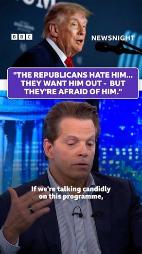 "The Republicans hate him... they want him out - but they're afraid of him"