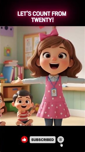 Let’s Learn Numbers: Counting from 20 | Kids Short