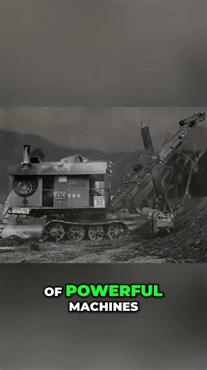Ancient Engineering: Steam Shovels Built Our World! #shorts