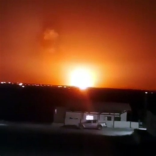 BREAKING: Explosion Reported at Power Plant Near Damascus Airport 🇸🇾🔥