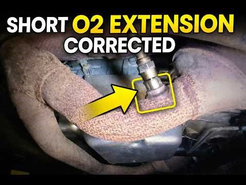 Fixing the O2 Sensor Code on My 2013 Escalade—O2 Extension Fix