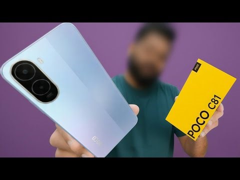 Poco C81 Unboxing, review & first look