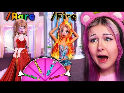 DON'T EVER Do These TROLLS I Was FORCED To Do In DTI 😭 | ROBLOX Dress to Impress Challenge