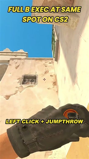 CS2 Dust 2 Site B – Full Smoke Guide 💨 #shorts