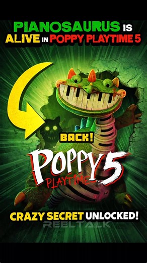 PIANOSAURUS IS BACK in Poppy Playtime Chapter 5?! 😱 Secret Ending Explained + Hidden Scanner Easter