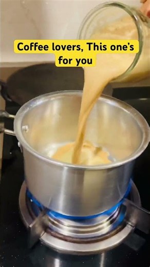 Beaten Coffee | Viral frothy Hot Coffee | 2 minutes Coffee #recipe #coffee #shorts #viral #ytshorts