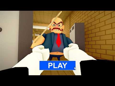 SCHOOL BREAKOUT! New Obby (#Roblox) Gameplay Walkthrough No Death 4K