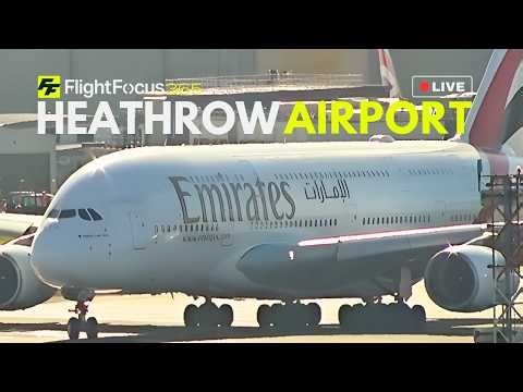 Heathrow Airport Live - Sunday 10th May 2026