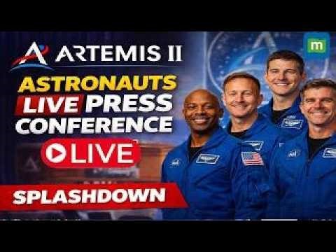 🔴 NASA LIVE: NASA's Artemis II News Conference with Moon Astronauts | NASA Press Briefing LIVE