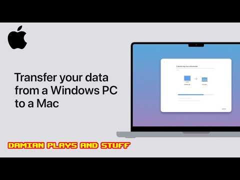 How to transfer your data from a Windows PC to a Mac using Migration Assistant