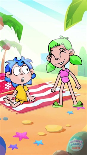 🏖️💛 Boo Finally Understands Why Sharing Matters #kids #cartoons