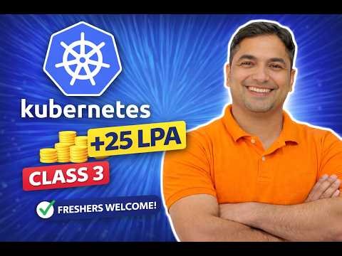 25+ LPA | Kubernetes Class 3 | ConfigMap, Secrets & Ingress (Production Setup)