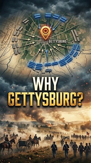 Why Gettysburg Became the Civil War's Turning Point #americanhistory #historyshorts