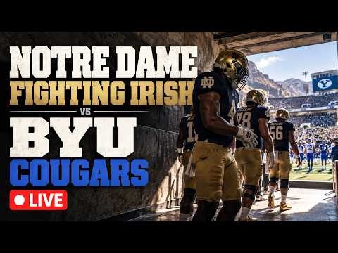Notre Dame Fighting Irish VS BYU Cougars LIVE | College Football Matchup 2026