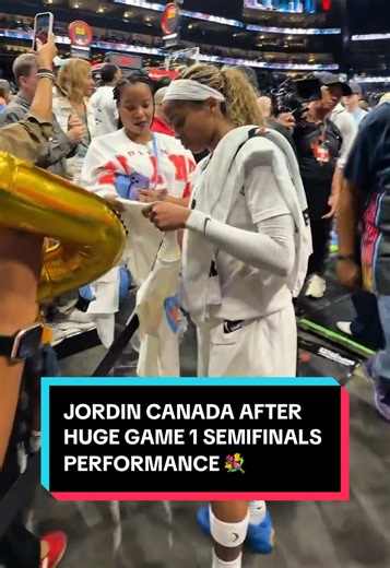 Jordin Canada's Historic Game 1: 25 PTS, 5 STL for Atlanta Dream