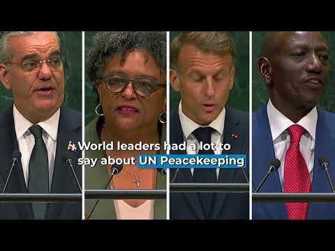 World leaders express support for UN Peacekeeping - UNGA recap