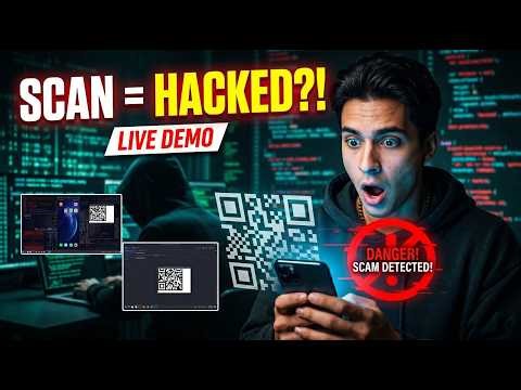 Mobile HACKED via QR Code?! 😱 | Live Demo & Prevention Guide 2026