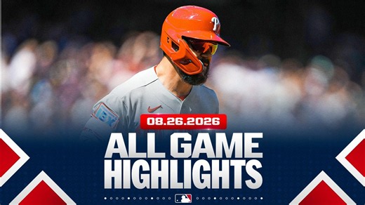 Highlights from ALL GAMES on 8/26 (Kyle Schwarber's 40TH HOMER and MORE!)