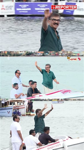 ഇതാര് തോട്ടപ്പള്ളി സുരേന്ദ്രനോ! പുന്നമടയെ ആവേശത്തിലാക്കി വിജയരാഘവൻ | Nehru Trophy Boat Race