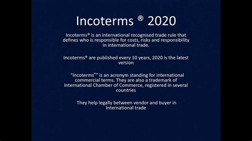 Incoterms Explained in 5 Minutes | JAB Global Supply Chain Consultancy posted on the topic | LinkedIn
