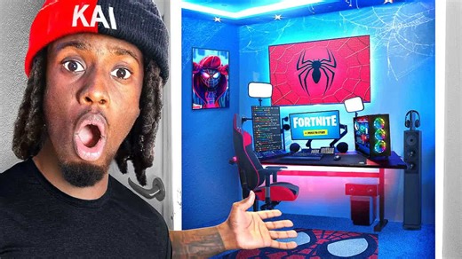 I built Kai Cenat his dream gaming room!