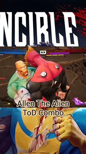 Allen The Alien ToD Combo #invincible #invinciblevs