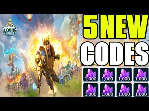 Lords Mobile Redeem Codes March 2026 🏰 NEW Working Codes (FREE Gems & Speedups!)